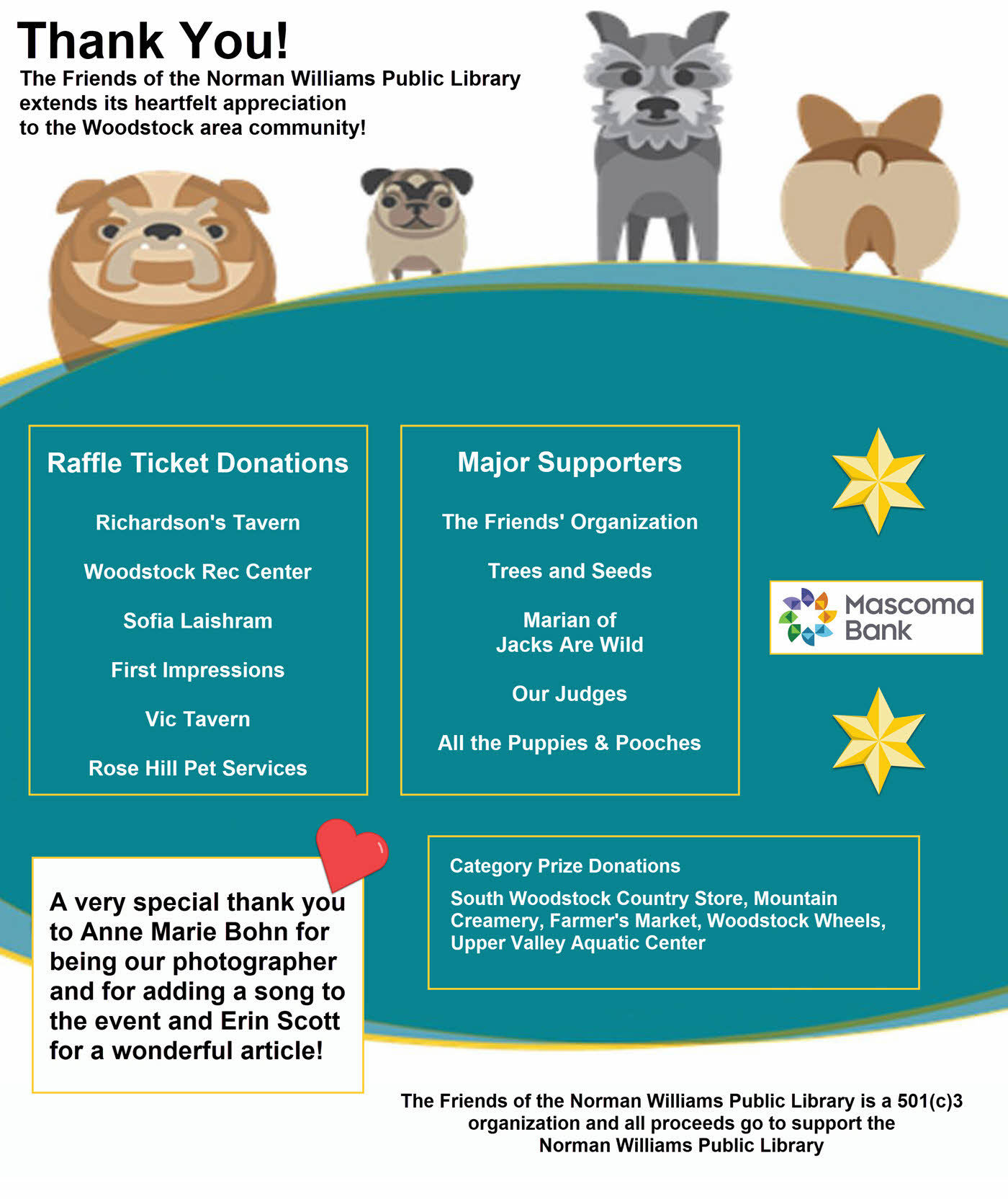 Thank You - Puppies & Pooches 2024